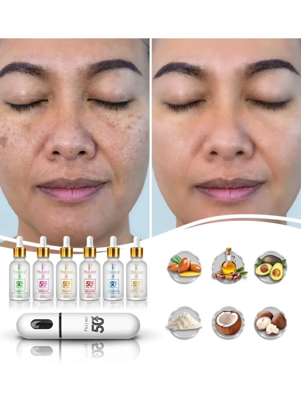 PRÉDIRÉ PARIS NIB! 50X Intensive Multi-Purpose Rejuvenation Skin Formula